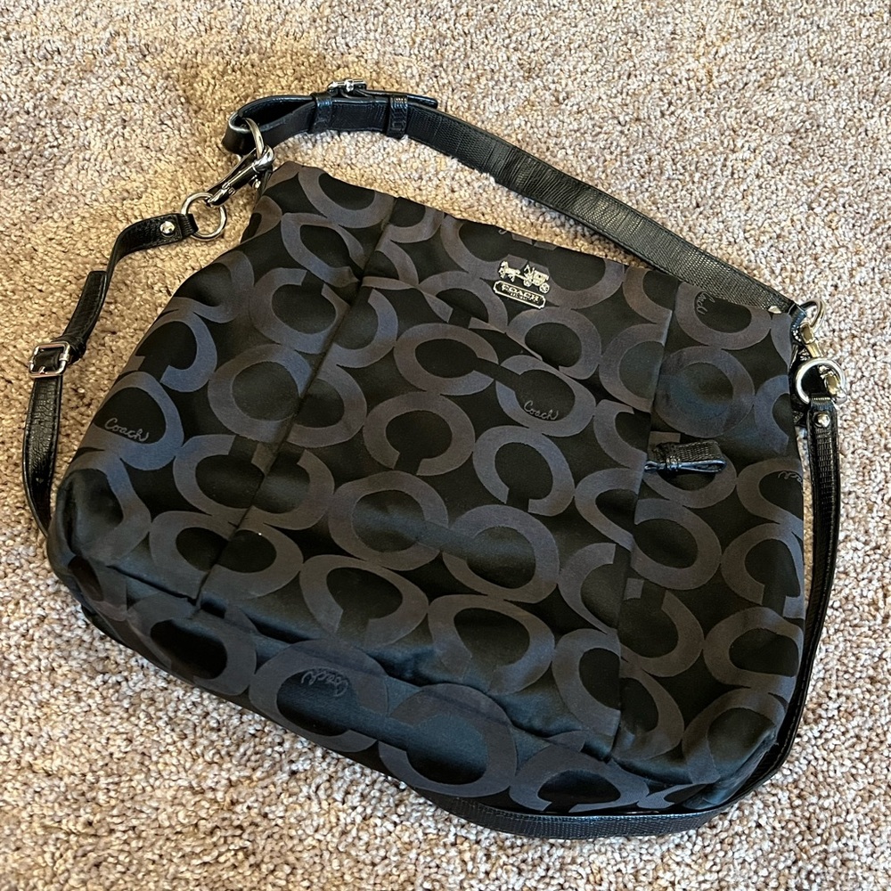Coach black purse